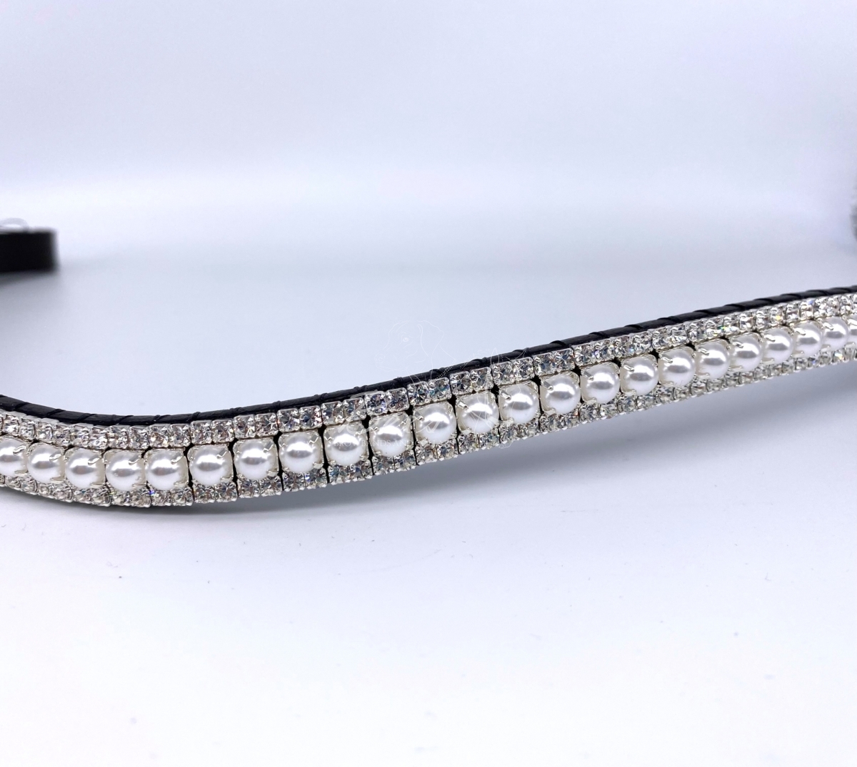 New Designer Ve 4 rows Clear Crystal Browband Great Gift Idea on *offer* Brown 